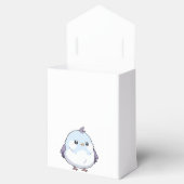 Schattigee Kawaii Chubby Bird Cartoon - Schattige  Bedankdoosjes (Geopend)