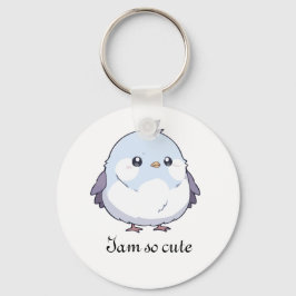 Schattigee Kawaii Chubby Bird Cartoon - Schattige  Sleutelhanger