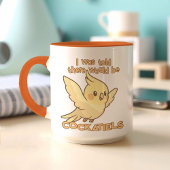 Schattigee Kawaii Cockatiel Schattig Yellow Pet Bi Mok