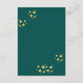 Schattigee Kawaii Desert Bloom Floral Cactus Baby Informatiekaartje (Achterkant)