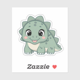 Schattigee Kawaii Dinosaur Dino Fun Decor Sticker