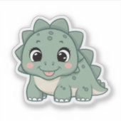 Schattigee Kawaii Dinosaur Dino Fun Decor Sticker (Voorkant)