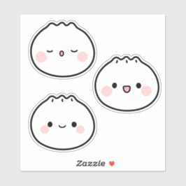 Schattigee Kawaii Dumpling Korean Food Stickers