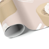 Schattigee Kawaii Dumplings Steamer Chopsticks Cadeaupapier (Rol Hoek)