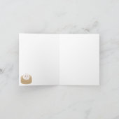 Schattigee Kawaii Dumplings Steamer Chopsticks Kaart (Binnen)