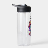 Schattigee Kawaii Eenhoorn met Bubble Tea Geperson Waterfles (Rechts)