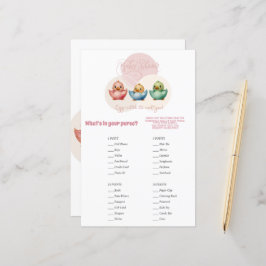 Schattigee Kawaii Egg Birds Pastel Gekleurd Purse 