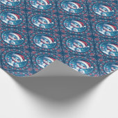 Schattigee Kawaii Feestelijke Beer Mandala Geo Dia Cadeaupapier (Hoek)