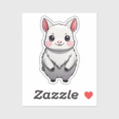 Schattigee Kawaii geïnspireerd 6 - Capybara Sticke Sticker (Vel)