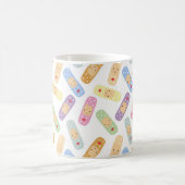 Schattigee Kawaii Gift voor Nurse Rainbow Plaster Koffiemok (Center)
