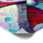 Schattigee Kawaii Halloween Vampire Poster (Hoek)