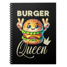 Schattigee Kawaii Hamburger Notitieboek