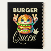 Schattigee Kawaii Hamburger Planner (Achterkant)