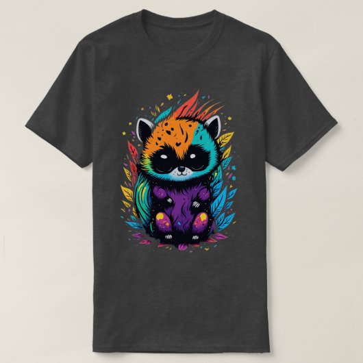 Schattigee kawaii hamster t-shirt (Design voorkant)