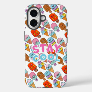 Schattigee Kawaii Ice-Cream & Popsicle iPhone Case