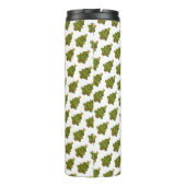 Schattigee Kawaii kerstboom Thermosbeker (Achterkant)