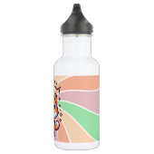 Schattigee Kawaii Kitten met Bubble Tea Gepersonal Waterfles (Rechts)