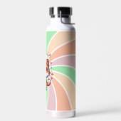 Schattigee Kawaii Kitten met Bubble Tea Gepersonal Waterfles (Links)