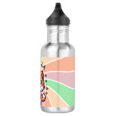 Schattigee Kawaii Kitten met Bubble Tea Gepersonal Waterfles (Rechts)