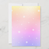 Schattigee Kawaii Kitty Cat Verjaardag Wenskaart (Achterkant)