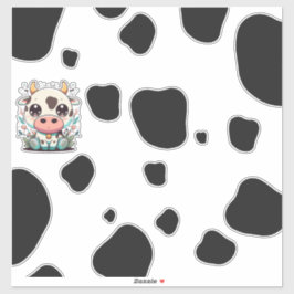 Schattigee Kawaii koe! Sticker