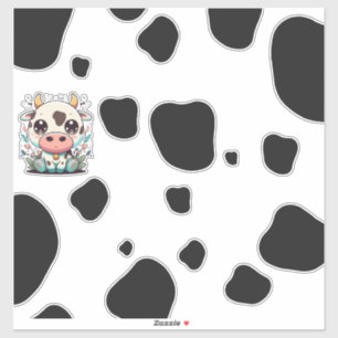 Schattigee Kawaii koe! Sticker