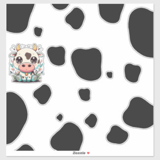Schattigee Kawaii koe! Sticker