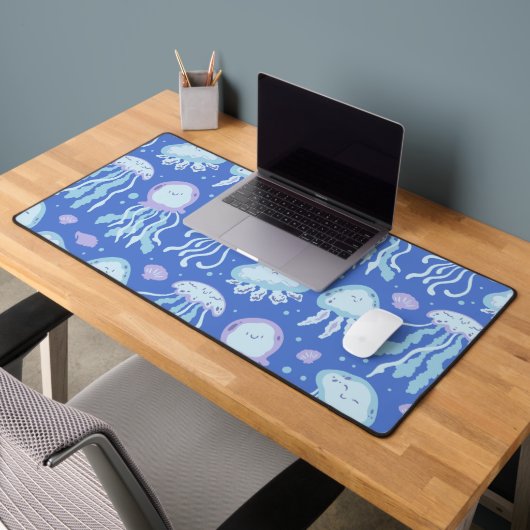 Schattigee Kawaii kwal oceaan bureau mat (Kantoor 2)
