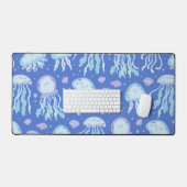 Schattigee Kawaii kwal oceaan bureau mat (Keyboard & Muis)