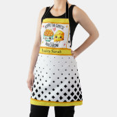 Schattigee kawaii macaroni en kaas schort (Insitu)
