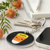 Schattigee Kawaii maïs snoep snoep sleutelhanger (Voorkant Rechts)