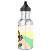 Schattigee Kawaii Monkey met Bubble Tea Gepersonal Waterfles (Rechts)