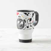 Schattigee Kawaii Moon Cartoon Coffee Mok (Voorkant rechts)