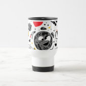 Schattigee Kawaii Moon Cartoon Coffee Mok (Center)