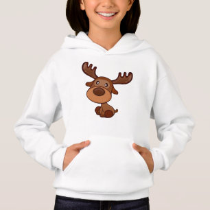 Schattigee Kawaii Moose Elk Herten Grappig Alaska 