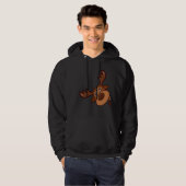 Schattigee Kawaii Moose Elk Herten Grappig Alaska Hoodie (Voorkant volledig)
