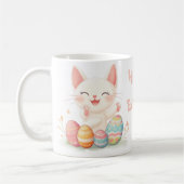 Schattigee Kawaii Paaskat Mok – Pastel Kat Pasen (Links)