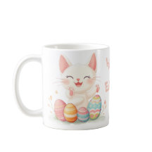 Schattigee Kawaii Paaskat Mok – Pastel Kat Pasen
