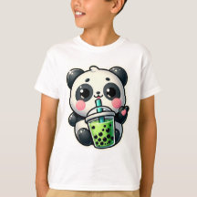 Schattigee Kawaii Panda Drink Boba Bubble Tea Kawa