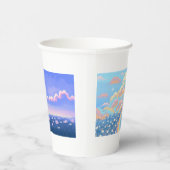 Schattigee Kawaii papieren bekers (Rechts)