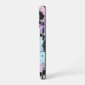 Schattigee Kawaii Pastel Gothic Patchwork Creepy C iPhone 16 Hoesje (Linkerkant)