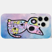 Schattigee Kawaii Pastel Gothic Patchwork Gothic C Case-Mate iPhone Case (Achterkant (horizontaal))