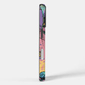 Schattigee Kawaii Pastel Gothic Patchwork Gothic C Case-Mate iPhone Case (Achterkant / Rechts)