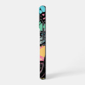 Schattigee Kawaii Pastel Gothic Patchwork Gothic C iPhone 16 Hoesje (Linkerkant)