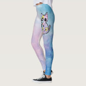 Schattigee Kawaii Pastel Gothic Patchwork Gothic C Leggings (Links)