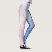 Schattigee Kawaii Pastel Gothic Patchwork Gothic C Leggings (Rechts)