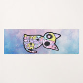 Schattigee Kawaii Pastel Gothic Patchwork Gothic C Yogamat (Voorkant (horizontaal))