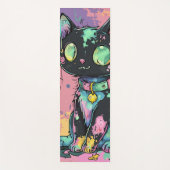 Schattigee Kawaii Pastel Gothic Patchwork Gothic C Yogamat (Voorkant)