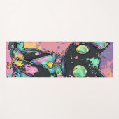 Schattigee Kawaii Pastel Gothic Patchwork Gothic C Yogamat (Voorkant (horizontaal))
