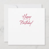 Schattigee Kawaii Pink Cupcake Happy Birthday Kaart (Achterkant)